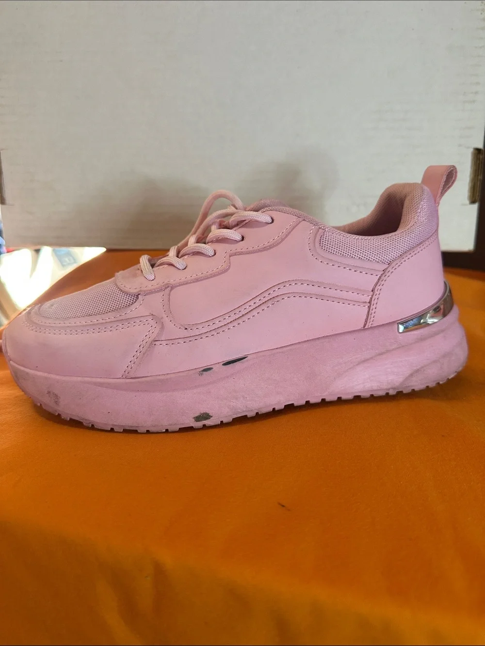 Pink Platform Sneaker